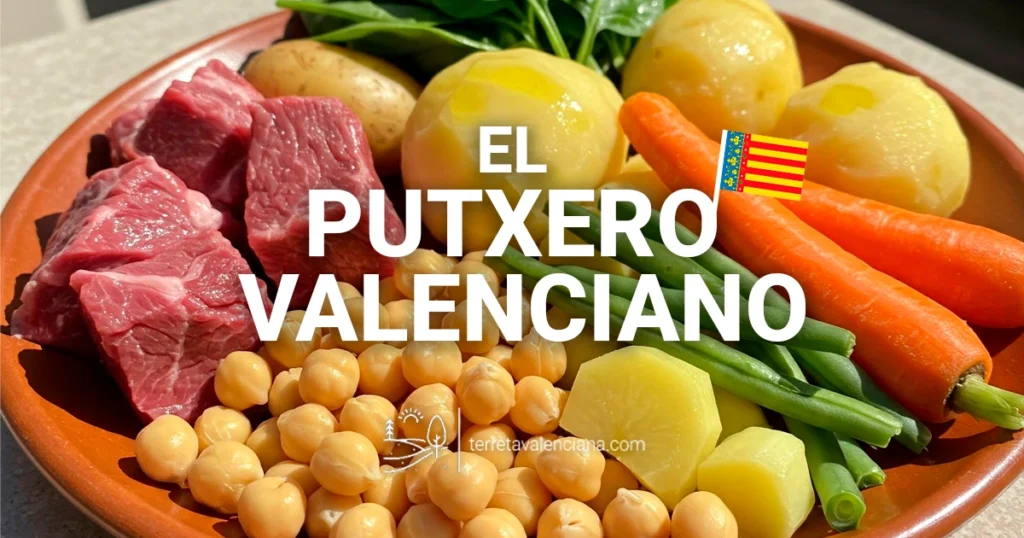 Putxero valenciano, receta tradicional de Valencia