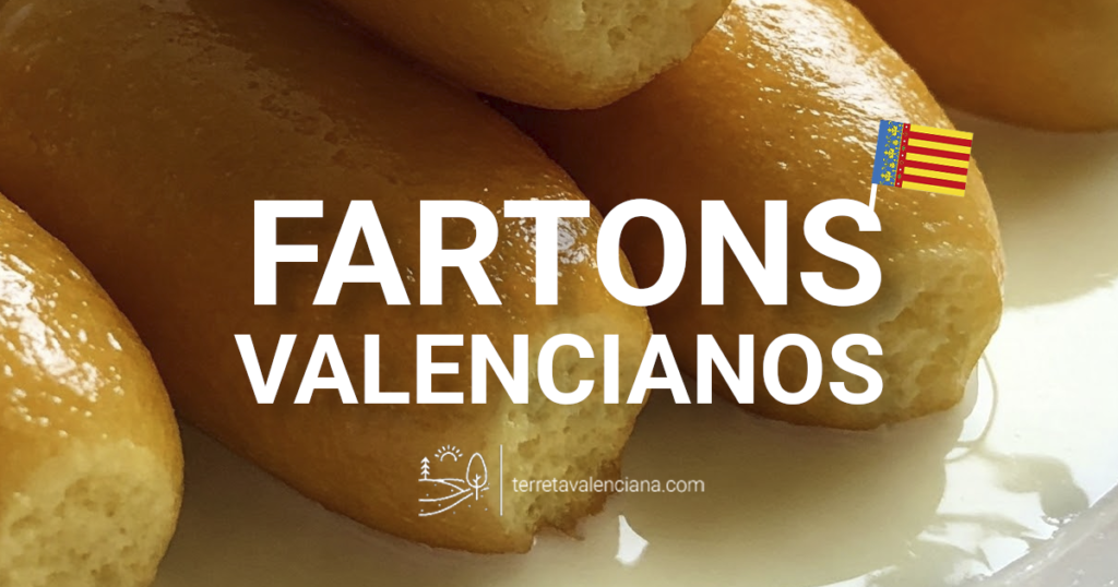 Auténticos fartons valencianos tradicionales
