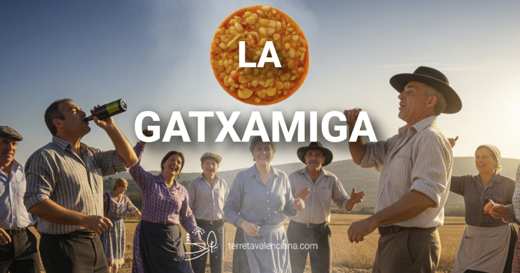 Receta tradicional valenciana gachamiga gatxamiga elaboración